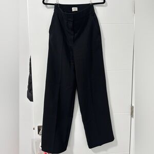 Wilfred Black Wide Leg Trousers